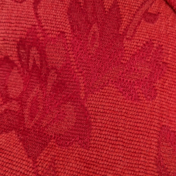 Tanjay red floral Blazer size 14 - Picture 8 of 8